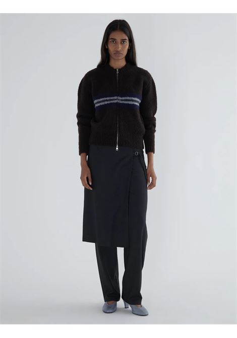 penalti zip cardigan woman brown PALOMA WOOL | VJ9006323